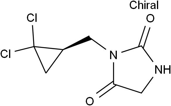 结构描述和信息化合物详情供应商信息c1c(c1(cl)cl)cn2c(=o)cnc2=os