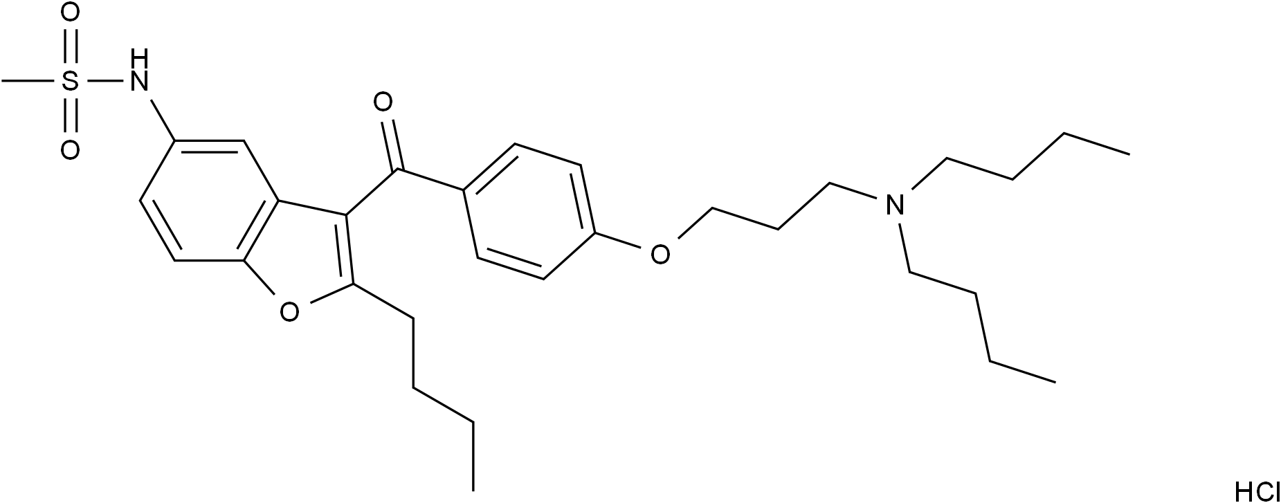 决奈达隆盐酸盐dronedaronehydrochloride